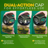 BEEST Dumpster Defender - 3lbs Outdoor Trash Can Deodorizer & Liquid Waste Absorber (Made in USA) Biodegradable Trash Can Odor Eliminator - Powerful Garbage Deodorizer for Always-Fresh Bins - 14 Cups