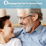 Hearing Aids for Seniors,Rechargeable Hearing Amplifier with Noise Cancelling,Adjustable Volume Control,One Pair Hearing Assist Devices with Charging Box