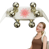 SKG Neck Massager for Pain Relief Deep Tissue FSA HSA Eligible Shiatsu Neck and Shoulder Massger with Heat Flex Massager H7 Ultra E Faher Day Gift