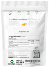 Micro Ingredients Oil of Oregano, 300 Softgel | Oregano Oil with Black Seed Oil, 4X Strength Carvacrol & Thymoquinone | Plant Based, Non-GMO | Antioxidant & Immune Support