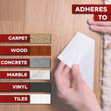 XFasten Double Sided Carpet Tape for Area Rugs, 2 Inch x 30 Yards – Heavy Duty Anti Slip Rug Grip Tape, Works as Rug Grippers, Residue Free, Wood Safe, Easy Removal for Hardwood and Laminated Floors