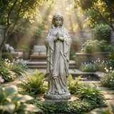 BETISEF Virgin Mary Praying Statue, Outdoor 30 Inch Tall Large Religious Garden Statue, Blessed Mother Outdoor Statue, Virgen De Guadalupe Statues for Yard, Patio, Home Decor