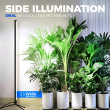 Barrina Vertical Grow Light T10, 42W 5000K, Full Spectrum LED Plant Light for Indoor,Standing Wide Coverage, 4FT Height with On/Off Switch and Tripod Floor Stand