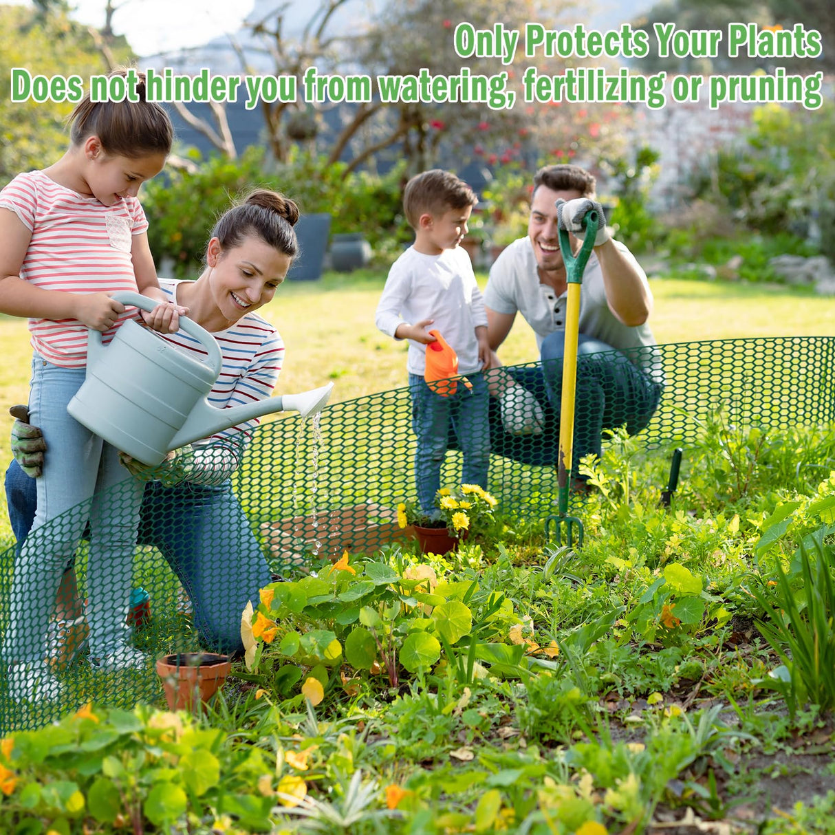 33Ft x 24In Plant Protectors from Animals, Plant Cages for Outdoor Plants