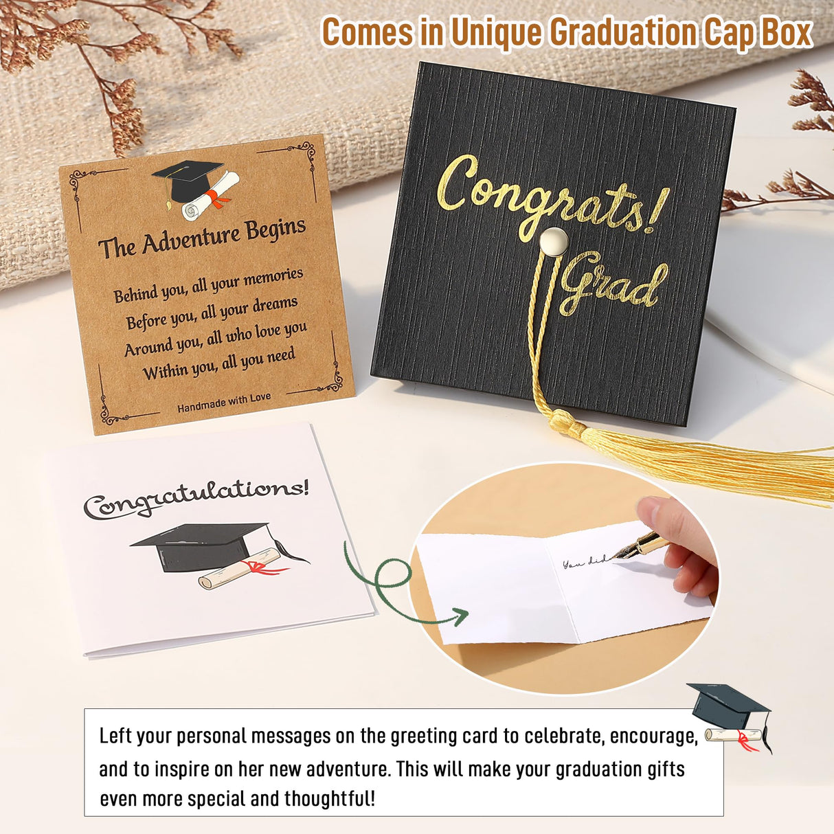 High School Graduation Gift for Her, Graduation Decorations Bracelet