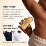 medicube Deodorant with Kojic Acid Turmeric, Sweet Vanilla Scent, 2.92 oz