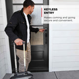 Kwikset Powerbolt 250 10-Button Keypad Matte Black Transitional Electronic Deadbolt Door Lock, Featuring Convenient Keyless Entry, Customizable User Codes and Auto-Locking