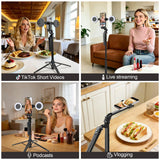 Content Creator Essentials Vlogging Kit for iPhone, Tripod & Wireless Mic