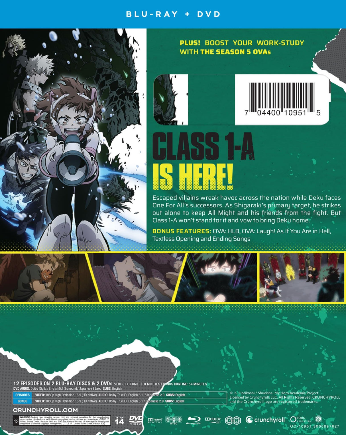 My Hero Academia - Season 06 Part 2 [Blu-ray]