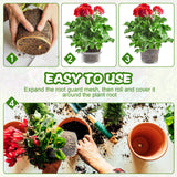 Yaocom 50 Pcs 1 Gallon Gopher and Vole Wire Mesh Basket Bulk Stainless Steel Plant Root Protector Gopher Cages for Garden Planting Underground Plant Protection