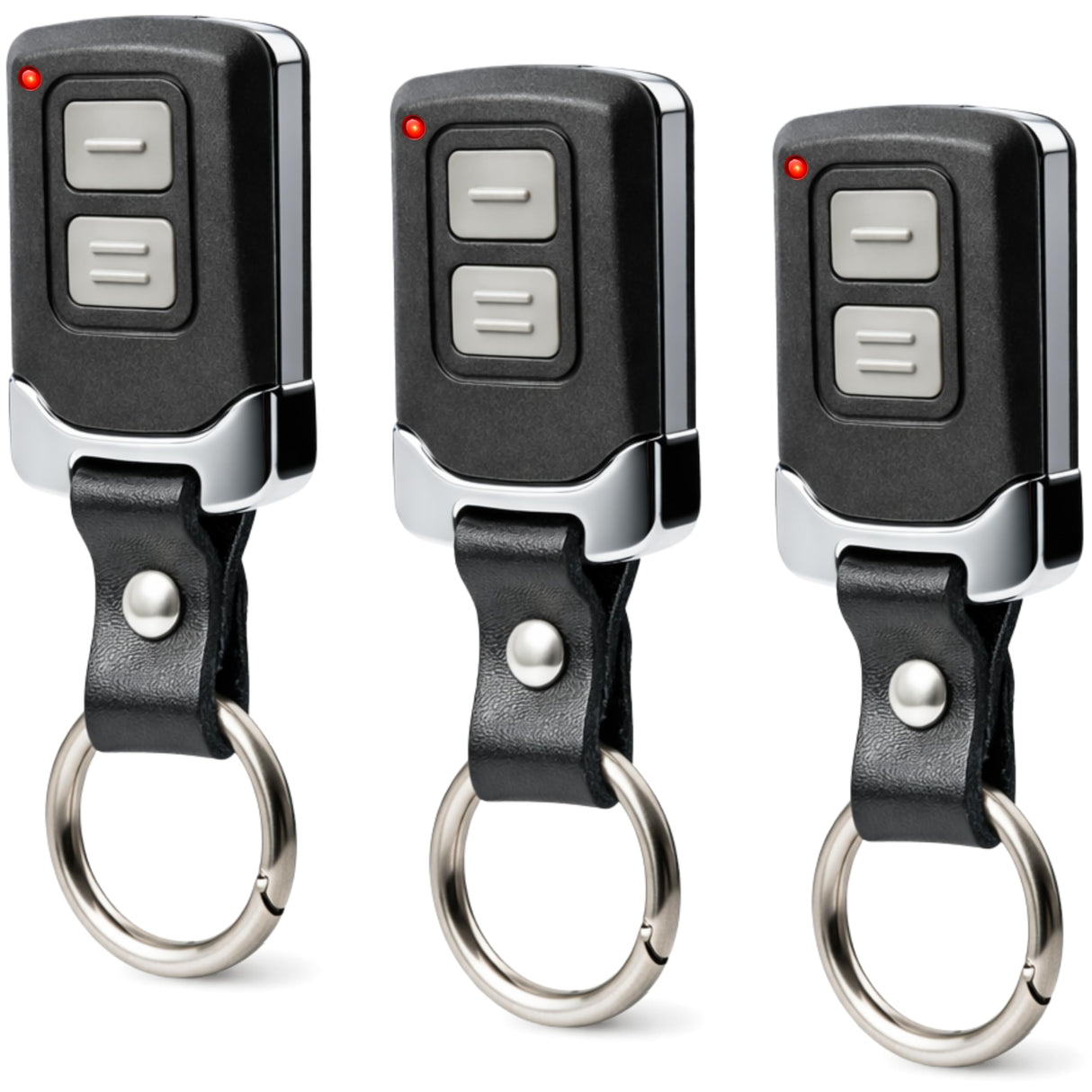 3X Mini for LiftMaster Chamberlain Craftsman Garage Door Opener Remote, 893LM 893Max 891LM 371LM 373LM 971LM 973LM, 2-Button Keychain Extra Long-Range
