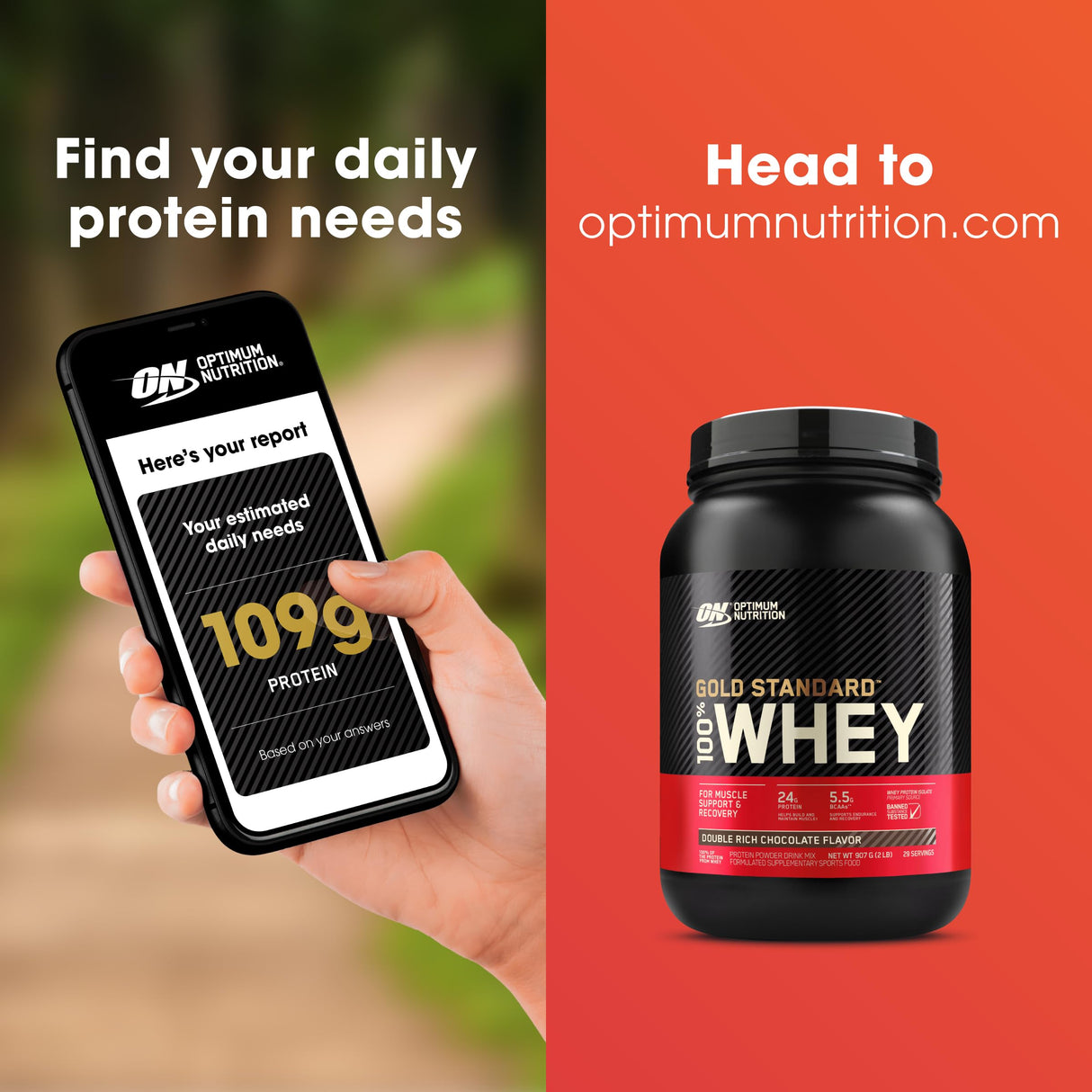 Optimum Nutrition Gold Standard 100% Whey Protein Powder, Coffee, 5 Pound (Packaging May Vary)