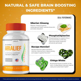 Arialief Capsules for Neuropathy, Arialief for Neuropathy, Arialief primepalm for Neuropathy & Sciatica, Arialief Primepalm Supplement Pills, Arialief Vitamin Reviews (2 Pack)