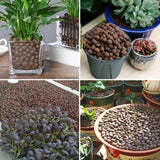 Malifea 4LBS Leca Expanded Clay Pebbles Hydroponics Supplies for Indoor Garden Plants (4LBS)