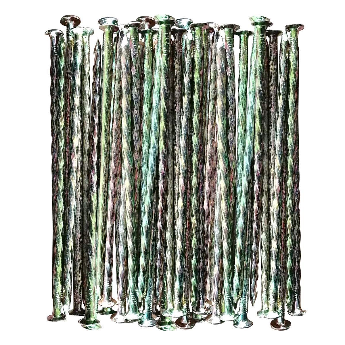 Artificial Turf Stakes, 35 Count 6-Inch,Galvanized Metal Landscape Spikes