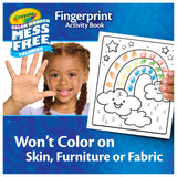 Crayola Color Wonder Mess Free Fingerprint Book, Toddler Finger Painting