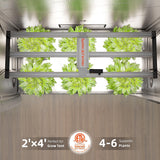 Spider Farmer G4500 Cost-Effective 320W 2x4 Coverage LED Grow Lights, Full Spectrum Dimmable Bar Style Led Growing Lamp for Indoor Plants, Upgraded Smart App Control