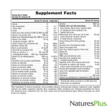 NaturesPlus Source of Life No Iron - 180 Tablets - Multi-Vitamin & Mineral Supplement - Supports Natural Energy & Overall Well-Being - Gluten Free, Vegetarian - 60 Servings
