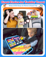 Gojmzo Busy Board Montessori Toys for Toddler Boy Girl Gifts Busy Book