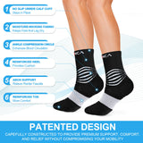 NEENCA Medical Compression Socks—2 Pairs, Ankle Socks for Injury Recovery, Pain Relief, Swelling, Sport Protection 20-30 mmHg
