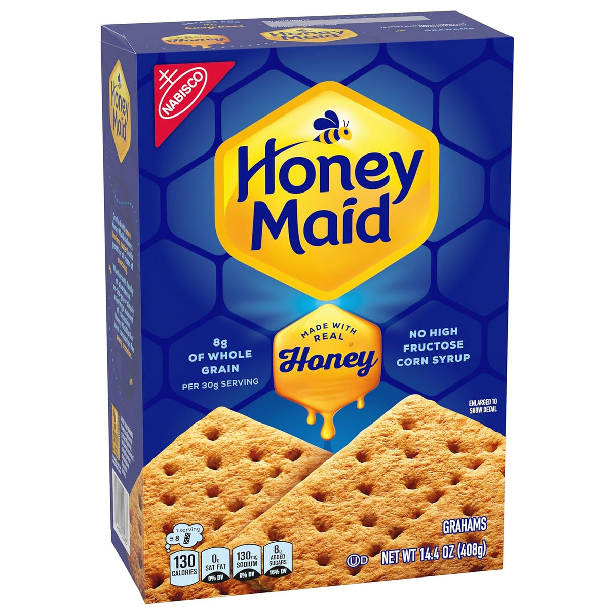 HONEY MAID Graham Crackers, Lunch Snacks, Bulk Snacks, 12 - 14.4oz Boxes