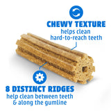 Dentalife Daily Oral Care Dog Treats for Large Dogs, Chicken, 30 ct.