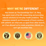 2 Pack Dr. Berg Vitamin D3 K2 w/MCT Powder - Includes 10,000 IU of Vitamin D3, 100 mcg MK7 Vitamin K2, Purified Bile Salts, Zinc & Magnesium for Ultimate Absorption - K2 D3 Vitamin Supplement - 120 Capsule