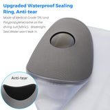 Waterproof Leg Cast Covers for Shower Adult, Full Leg Cast Protector Cast Covers for Shower Leg, Watertight Shower Cast Bag for Long Leg Knee Foot Ankle Surgery Wounds, Reusable