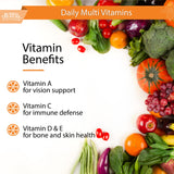 Buried Treasure VM100 Complete Daily Liquid Vitamins and Minerals plus Antioxidants Supplement for Maximum Absorption Great Tasting Orange Zest Flavor 32 Servings 32 Ounce