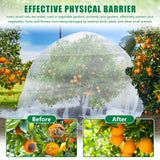 10 X 50 FT Breathable Garden Mesh Netting Pest Barrier for Raised Beds