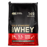Optimum Nutrition Gold Standard 100% Whey Protein Powder, Double Rich Chocolate 10 Pound (Packaging May Vary)