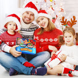 IPOURUP Dinosaur Toys for Kids 3-5: Wooden Stacking Montessori Toys for 3 4 5 6 7 Year Old Balance Competition Game for Family Ideal Christmas Birthday Gifts for Kids Ages 3-7 (Double Version)