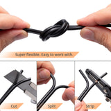 Wirefy 14/2 Low Voltage Landscape Wire 100 ft | Low Voltage Landscape Lighting Wire | Pure Copper | Outdoor Direct Burial | 14-Gauge 2-Conductor 100 Feet