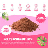 Iron Supplement for Women Iron Drops Daily Support, 20mg of Polysaccharide Iron Complex Iron Free Taste, Natural Sweeteners, Vegan and Pareben Free (Berry Daiquiri, 4 Fl Oz)