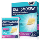 Step 2,30 Patches,14mg Delivered Over 24 Hours,Stop Aid,Helping Quit Patch,Stop Patches