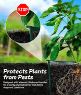 7 inch Planting Grow Rings, 6 PCS Plant Rings for Outdoor Plants, Perfect for Deep Root Watering Veggies Herbs and Flowers