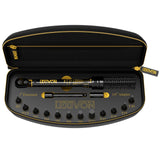 LEXIVON Bike Torque Wrench 1/4-Inch Dr. 15-Piece Kit | 72-Tooth Gear, Dual-Direction Click Type 2~26 Nm / 17.7~230.1 in-lb (LX-191)