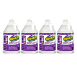 OdoBan Professional Disinfectant and Odor Eliminator Concentrate, Made in the USA, Lavender Scent, 4-Pack, 1 Gallon Each