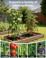 Suteck Cucumber Trellis 39.2" 2 Pack A-Frame, Foldable Metal