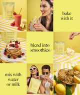 Truvani Vegan Pea Protein Powder | Lemon Cookie | 20g Organic Plant Based Protein | 20 Servings | Keto | Gluten & Dairy Free | Low Carb | No Added Sugar