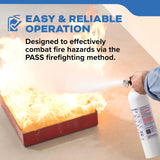 Kidde Fire Extinguisher for Boats, Single-Use 5BC