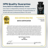 HPN NAD+ Booster – Nicotinamide Riboside Alternative (NAD3) for Men & Women | Anti Aging NRF2 Activator, 312 mg per Serving – Natural Energy Supplement for Longevity & Cellular Health, 30 Veggie Pills