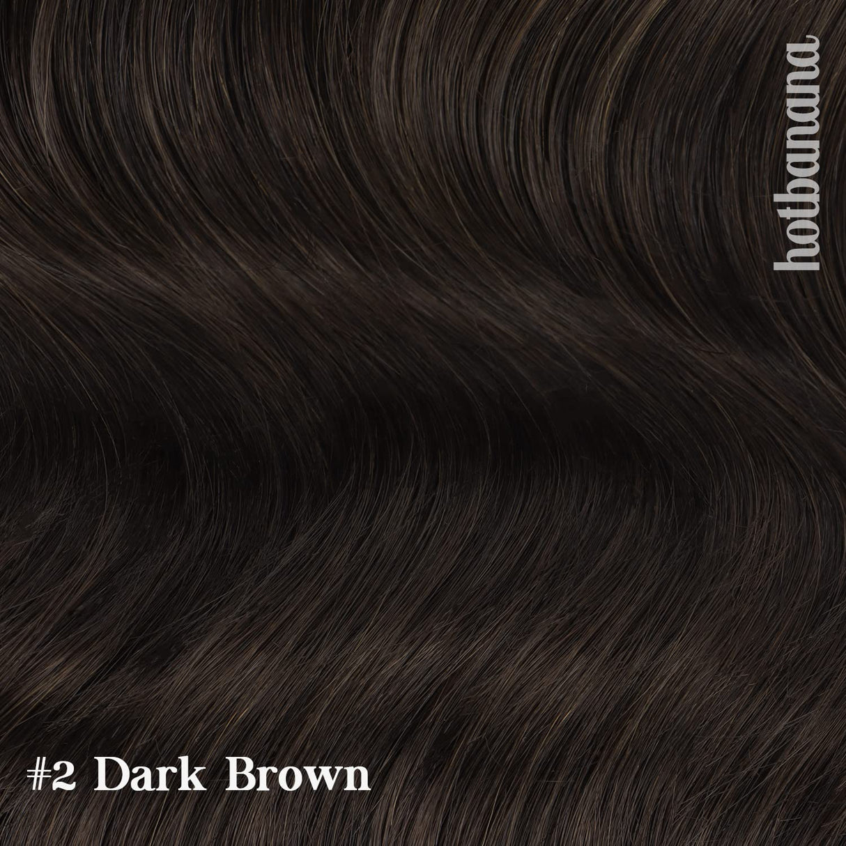 HOTBANANA Human Hair Clip in Hair Extensions, Dark Brown 120g Clip in Hair Extensions Real Human Hair Straight Remy Hair Clip in Hair Extensions 18 Inch 7pcs