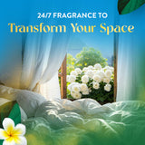 Air Wick Plug in Scented Oil Refill, 10ct, Fresh Linen, Air Freshener, Essential Oils, Eco Friendly Pack