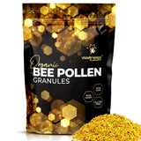 Bee Pollen Granules Third-Party Tested, 1 Lbs. - Bee Pollen for Women, Keto-Friendly Super Food Supplement Packed with Proteins, Vitamins & Minerals - Immune Support, Energy Boost, Digestive Wellness