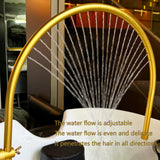 Shampoo Bowl Waterfall Head Spa Head Spa Equipment Adjustable To Fit Most Shampoo Basin Bed Massage Salon Equipment