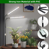 GooingTop Grow Light for Indoor Plants,Height 10-32'' with Dimming & Timer