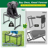 ikkle Heavy Duty Garden Kneeler and Seat, 838LB+ Capacity