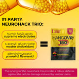 Hangovr 180 Tri-Power Before Drinking Defense 4 Pack - Support Liver & Brain Health, Feel Fresher & Better Energy - - Take Before Drinking for Relief, 3 Capsules per Pouch