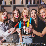 FOCUSLINE 50 Pack Jelly Shot Syringes, 2 OZ Capacity Plastic Shot Glasses, Durable Jelly Shot Syringes with Lid, Perfect for Halloween, Thanksgiving, Christmas